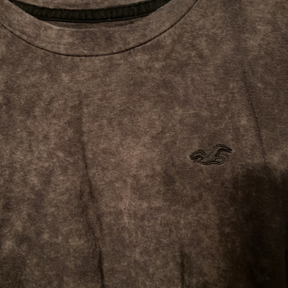 Small Hollister Tie Dye Tee Black - Picture 2 of 3